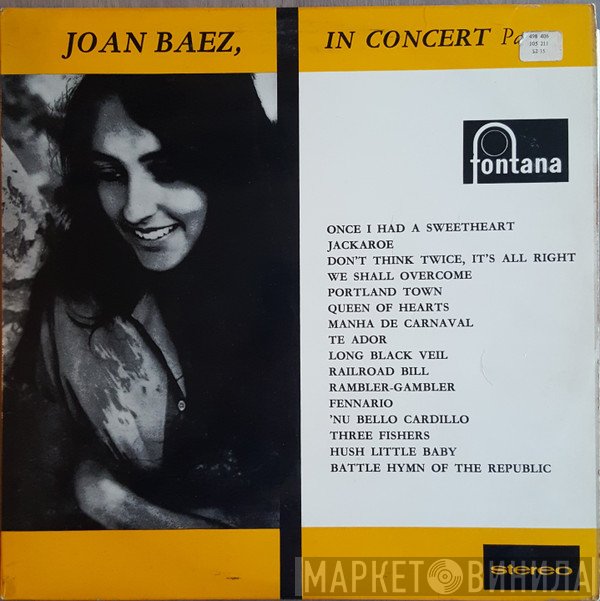 Joan Baez  - In Concert Part 2