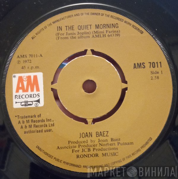 Joan Baez - In The Quiet Morning
