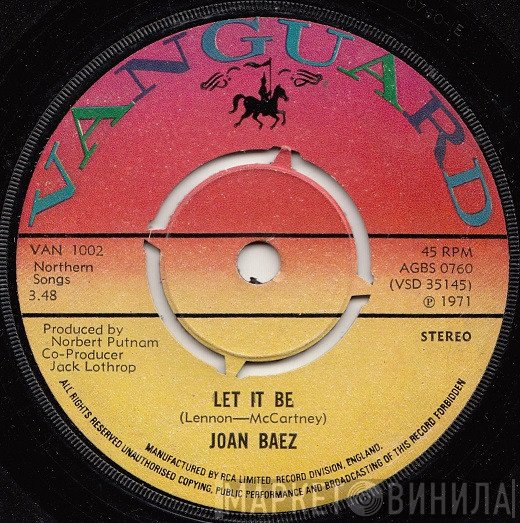 Joan Baez  - Let It Be