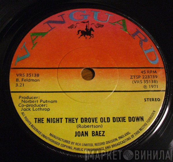 Joan Baez - The Night They Drove Old Dixie Down