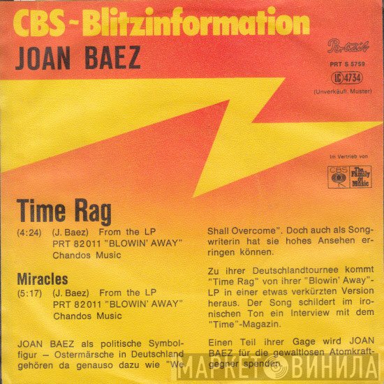 Joan Baez  - Time Rag