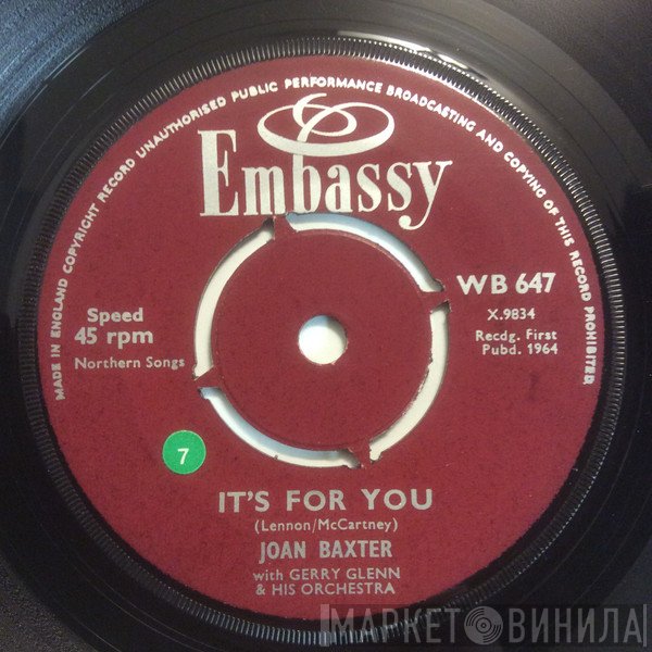 Joan Baxter, Les Carle - It's Only Make Believe / It's For You