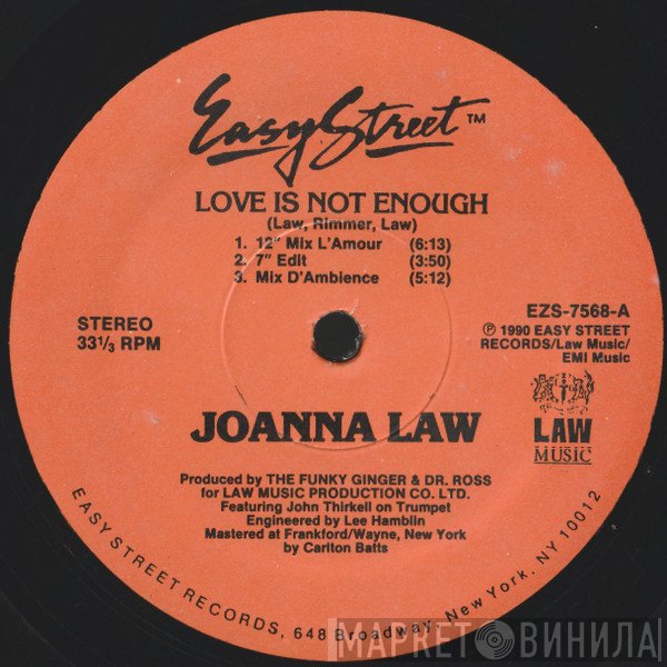 Joanna Law - Love Is Not Enough