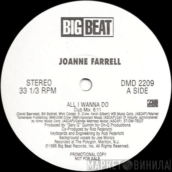 Joanne Farrell - All I Wanna Do