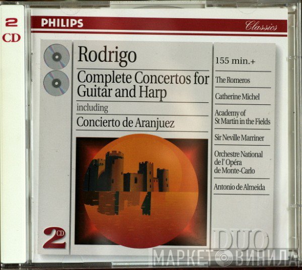 Joaquín Rodrigo, Antonio De Almeida, Sir Neville Marriner, The Romeros - Complete Concertos For Guitar And Harp