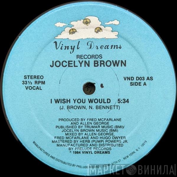 Jocelyn Brown - I Wish You Would