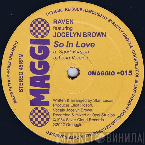Jocelyn Brown, Raven  - So In Love