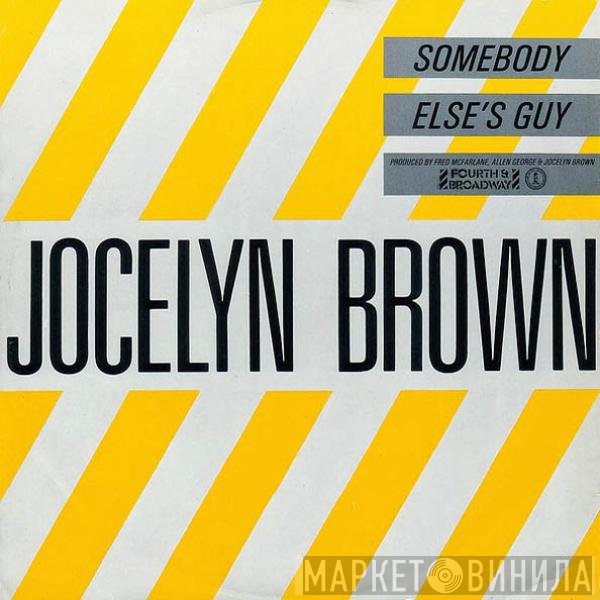 Jocelyn Brown - Somebody Else's Guy