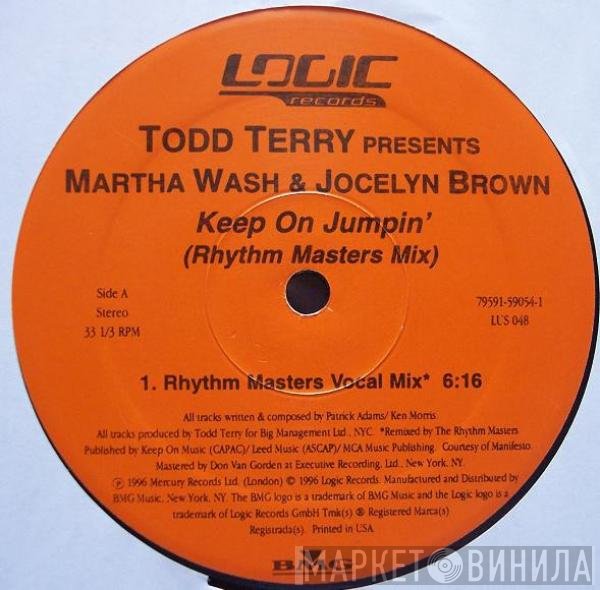 Jocelyn Brown, Todd Terry, Martha Wash - Keep On Jumpin' (Rhythm Masters Mix)