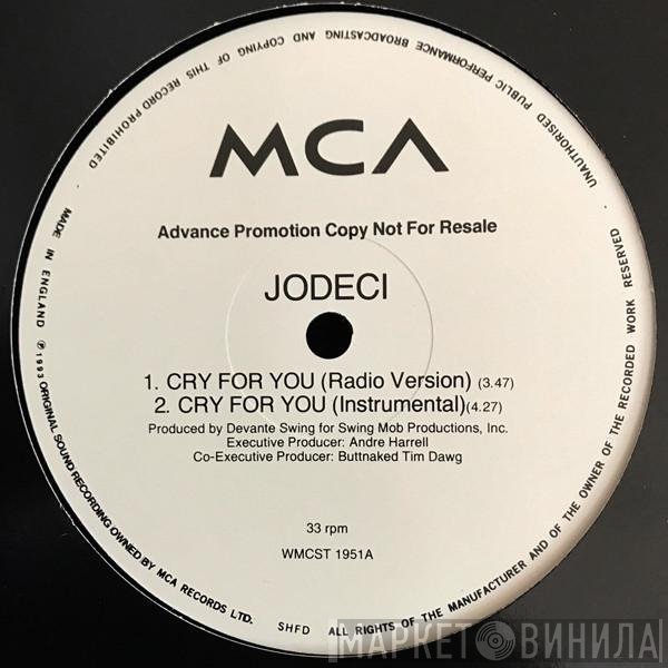 Jodeci - Cry For You
