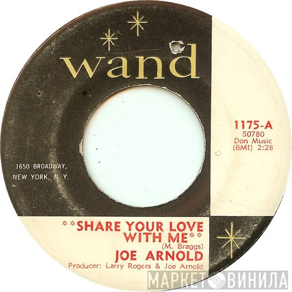 Joe Arnold - Share Your Love With Me / Soul Trippin'