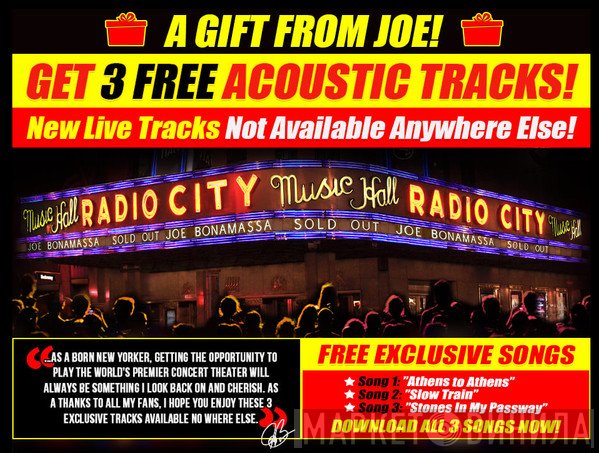 Joe Bonamassa  - RCHM Bonus Tracks