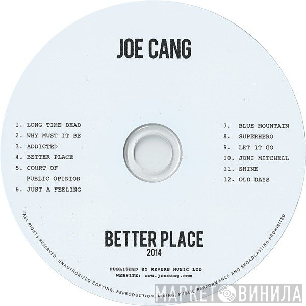 Joe Cang - Better Place
