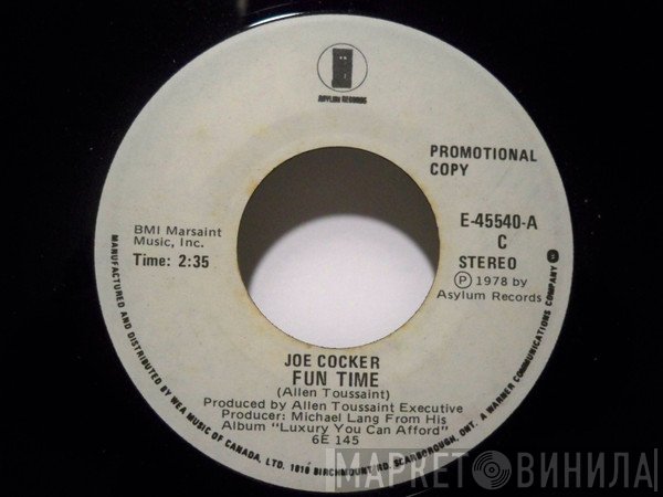 Joe Cocker  - Fun Time / Watching The River Flow