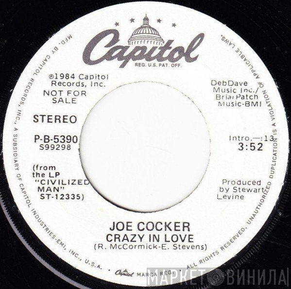 Joe Cocker  - Crazy In Love