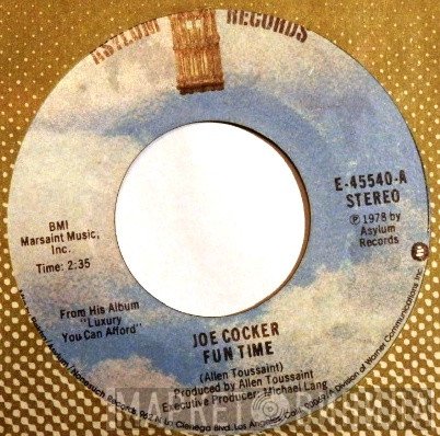Joe Cocker  - Fun Time