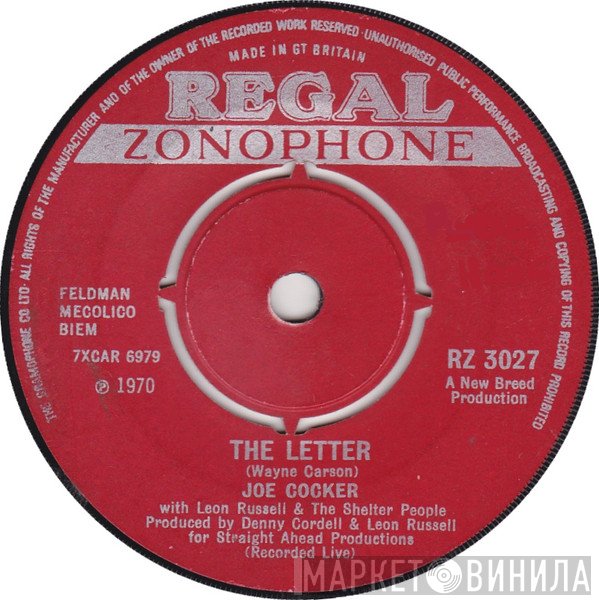 Joe Cocker, Leon Russell, The Shelter People - The Letter