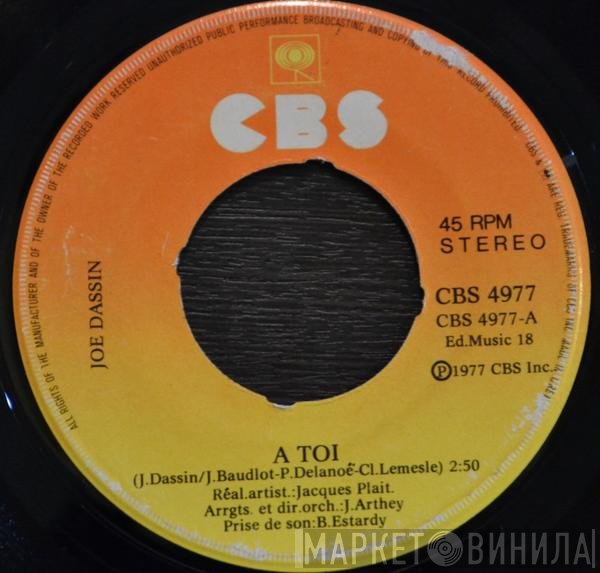 Joe Dassin  - A Toi