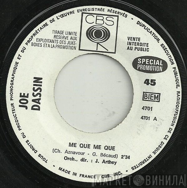 Joe Dassin  - Me Que Me Que