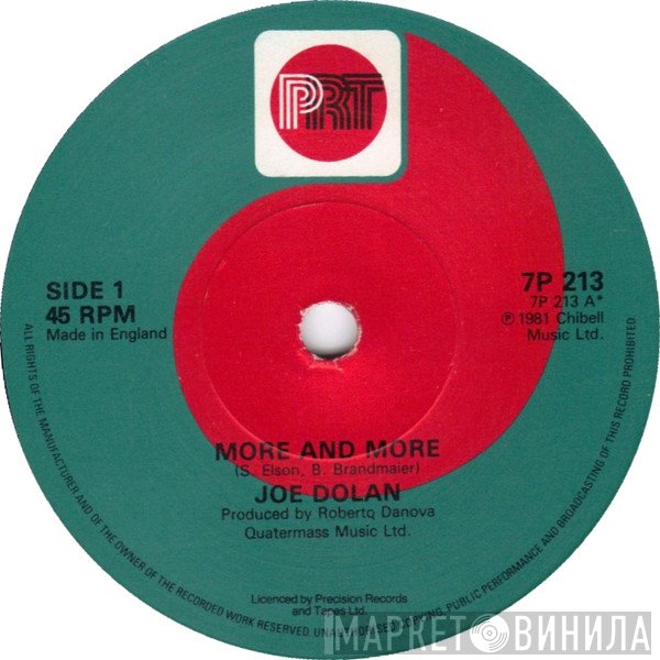 Joe Dolan - More And More / Mysterious Lady
