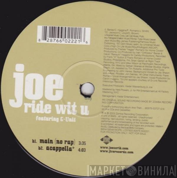 Joe Featuring G-Unit  - Ride Wit U