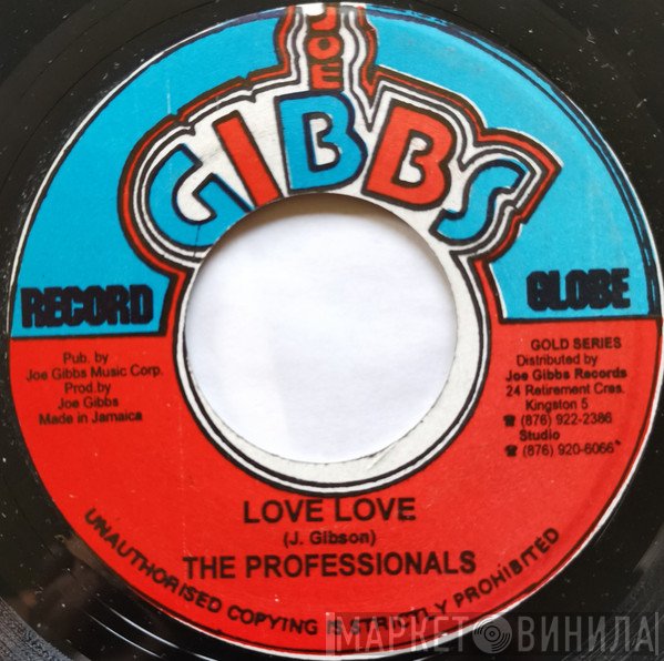 Joe Gibbs & The Professionals, JC Lodge - More Than Words Can Say / Love You Tomorrow
