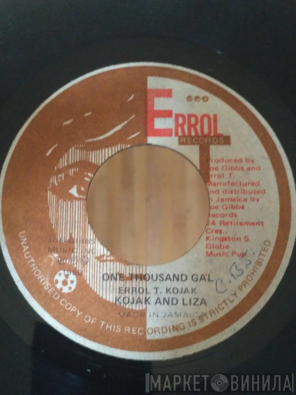 Joe Gibbs & The Professionals, Nigger Kojak & Liza - One Thousand Gal / Peace Maker