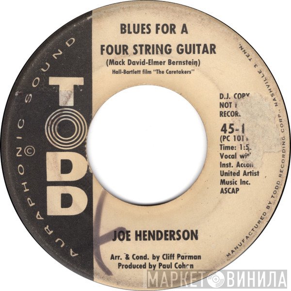 Joe Henderson  - Blues For A Four String Guitar