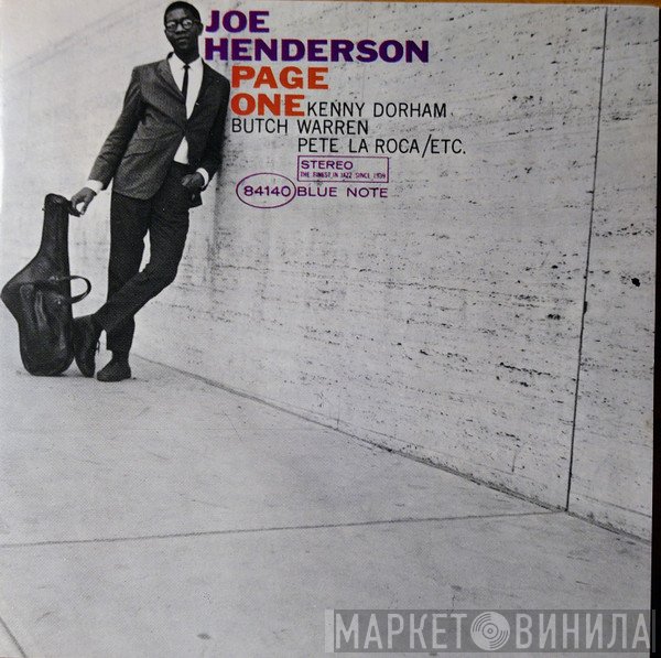 Joe Henderson  - Page One