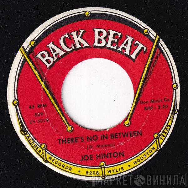 Joe Hinton  - There Is No In Between / Better To Give Than Receive