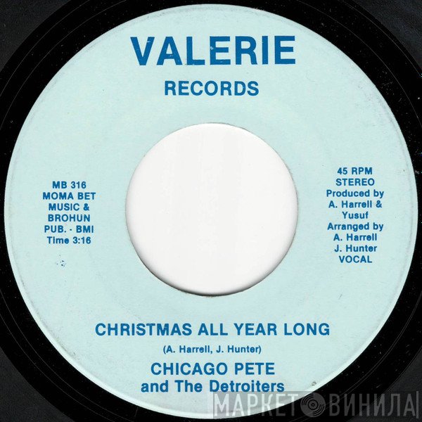 Joe Hunter, Chicago Pete And The Detroiters - Christmas All Year Long