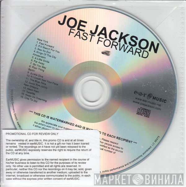 Joe Jackson  - Fast Forward