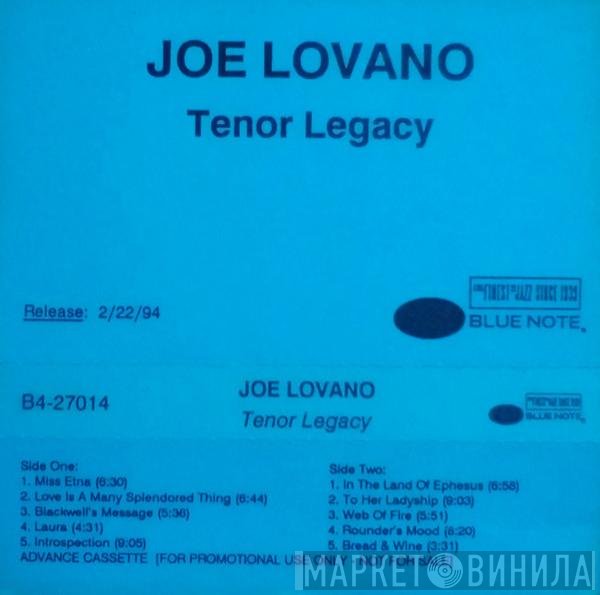 Joe Lovano  - Tenor Legacy