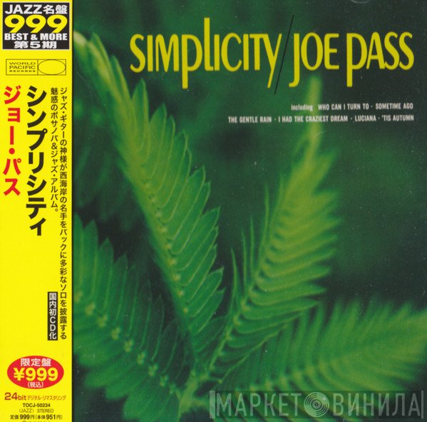 Joe Pass  - Simplicity