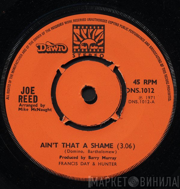 Joe Reed  - Ain't That A Shame