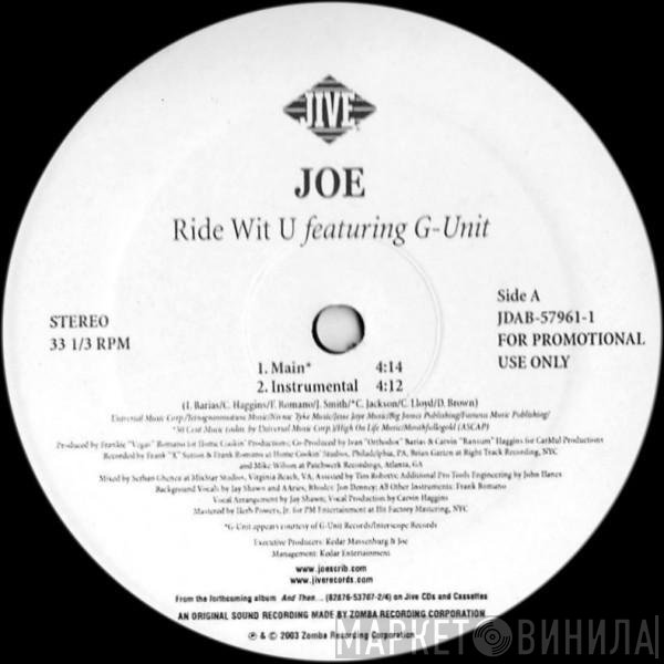 Joe - Ride Wit U