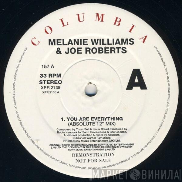 Joe Roberts, Melanie Williams - You Are Everything