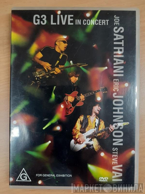 Joe Satriani / Eric Johnson  / Steve Vai / G3   - G3 Live In Concert