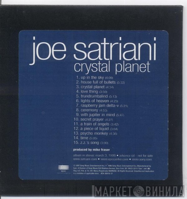Joe Satriani  - Crystal Planet