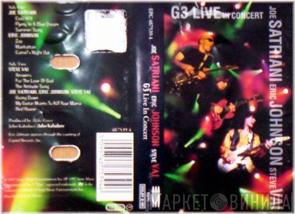 Joe Satriani, Eric Johnson , Steve Vai, G3   - G3 Live In Concert