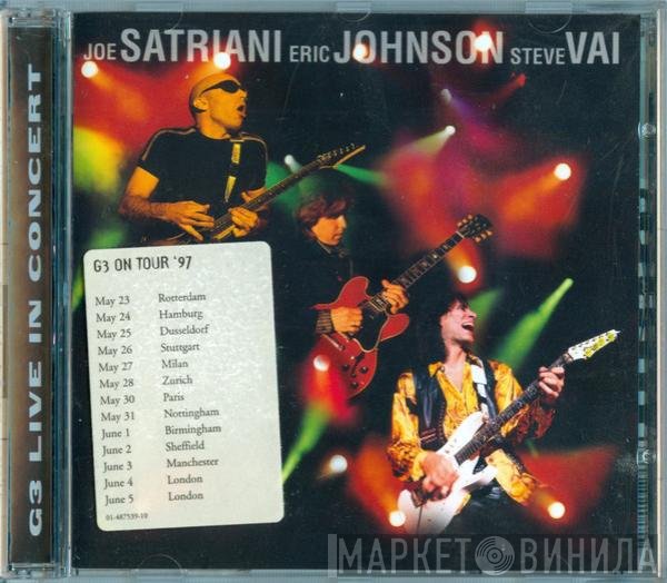 Joe Satriani, Eric Johnson , Steve Vai, G3   - G3 - Live In Concert
