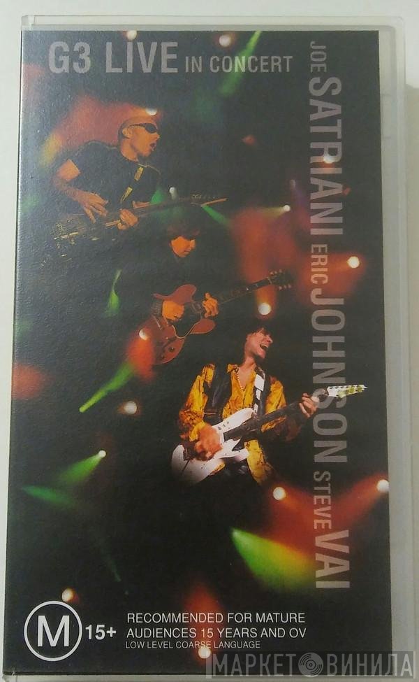 Joe Satriani, Eric Johnson , Steve Vai, G3   - G3 Live In Concert