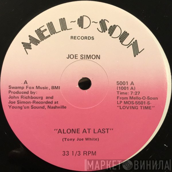 Joe Simon  - Alone At Last