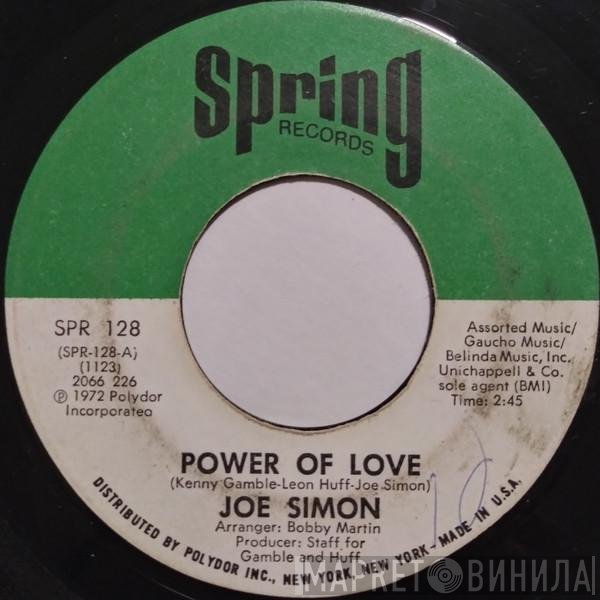 Joe Simon - Power Of Love / The Mirror Don't Lie