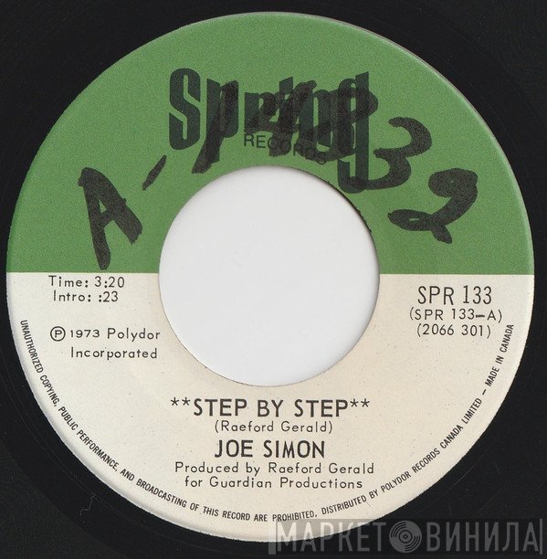 Joe Simon  - Step By Step