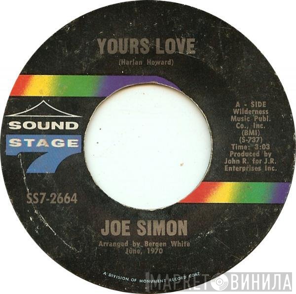 Joe Simon  - Yours Love