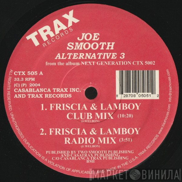 Joe Smooth  - Alternative 3