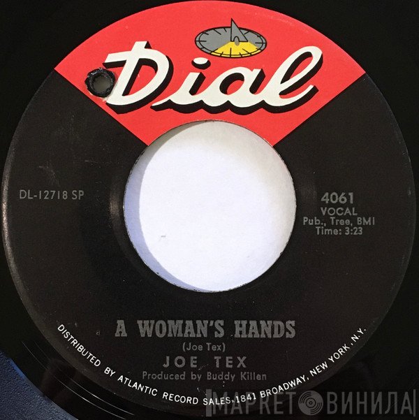 Joe Tex - A Woman's Hands / C. C. Rider