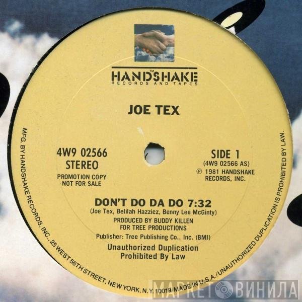 Joe Tex - Don't Do Da Do