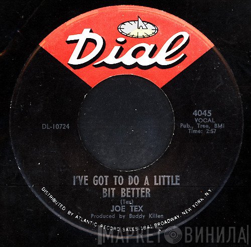 Joe Tex - I've Got To Do A Little Bit Better